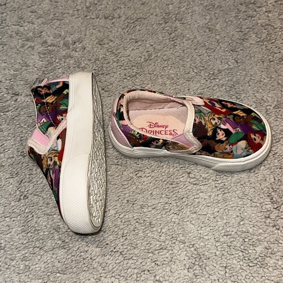Ground UP Disney Princess Slip on Sneakers Toddler Girls size 6 - Picture 8 of 12